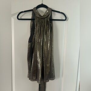 Ramy Brook NWT metallic top